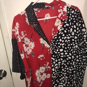 SHEIN button up shirt